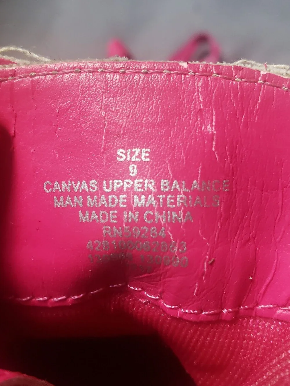 Childresn Place Girls Size 9 Leopard Print Ankle Boots with Pink Laces